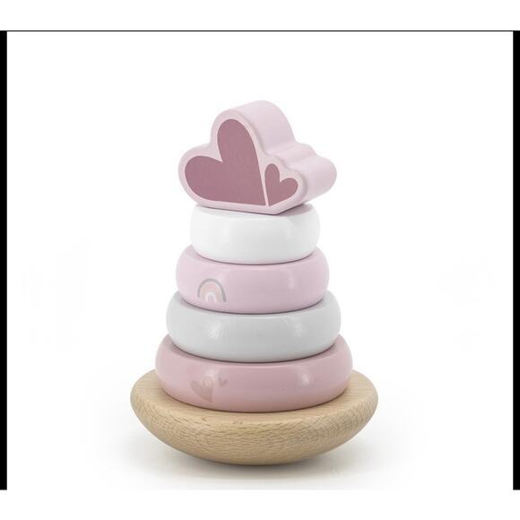 label label wood‎ stacking rings - Picture 2 of 4